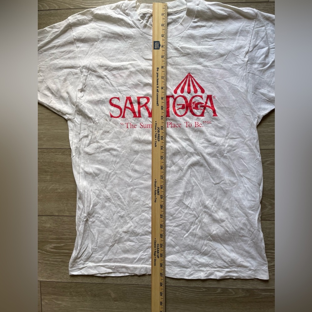 Vintage 90s Saratoga horse race track shirt - Picture 8 of 8